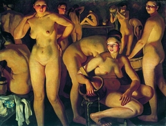 The bath-house by Zinaida Serebriakova