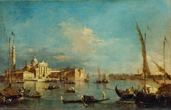 Venice: San Giorgio Maggiore with the Giudecca by Francesco Guardi