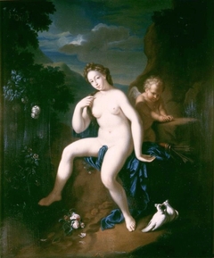 Venus and Cupid by Adriaen van der Werff