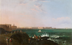 View of Cadiz by Manuel Barrón y Carrillo