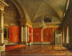 "View of the Peter's (Small Throne) Room in the Winter Palace" by Sergey Zaryanko