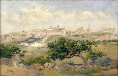 View of Toledo by Aureliano de Beruete