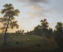 View of Whiteway House by William Tomkins