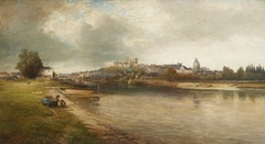 View of Windsor Castle from Clewer by George Vicat Cole