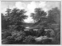 Waldlandschaft (Nachahmer) by Jacob van Ruisdael