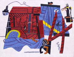 Waterfront Landscape by Stuart Davis