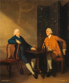 William Fullerton of Carstairs (1720 - 1806), and Captain Ninian Lowis (died 1790) by John Thomas Seton