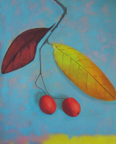 winter berries 1 by Thelma Chambers