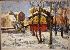 Winter in Schwabing by Wassily Kandinsky