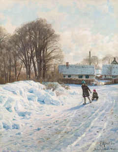 Winter’s Joy by Peder Mørk Mønsted