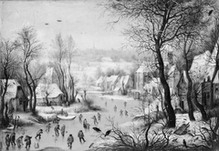 Winter Scenery by Pieter Brueghel the Elder