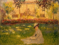 Woman in the Garden by Claude Monet