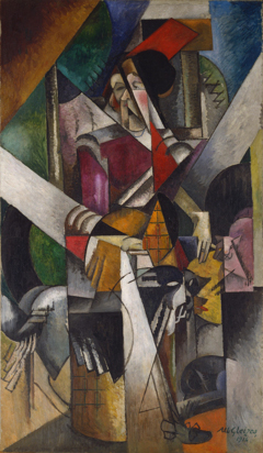 Woman with animals by Albert Gleizes