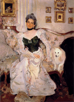 Zinaida Yusupova by V.Serov by Valentin Serov