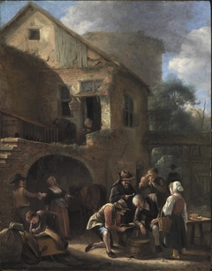 A Party of Peasants by Jan Steen