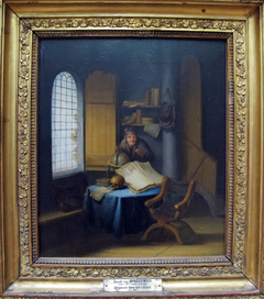 A Scholar in His Study by Jacob van Spreeuwen