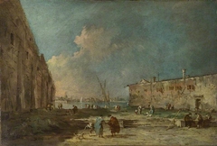 A View near Venice (?) by Francesco Guardi