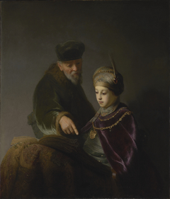 A Young Scholar and his Tutor by Rembrandt