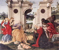 Adoration of the Child by Francesco di Giorgio