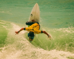 Alex Ribeiro, Huntington Beach 2014 by Mark Tierney