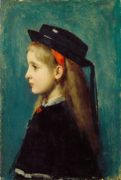 Alsatian Girl by Jean-Jacques Henner