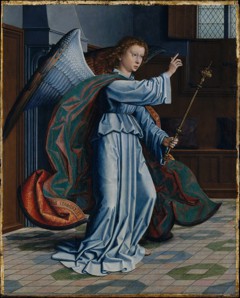 Angel of  Annunciation by Gerard David