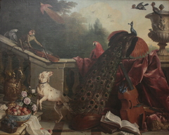 animaux, fleurs et fruits by Alexandre-François Desportes