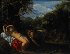 Apollo and Coronis by Adam Elsheimer