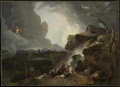 Apollo Destroying the Children of Niobe by Richard Wilson