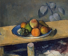 Apples, Peaches, Pears and Grapes by Paul Cézanne