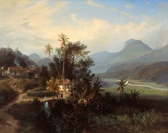 At the Sugar Mill by Ferdinand Konrad Bellermann