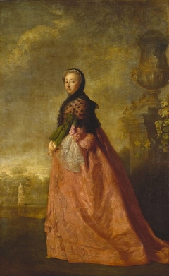 Augusta, Princess of Wales (1719-72) by Allan Ramsay