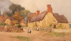 Autumn Morning, Minehead, Somerset by Wilfred Williams Ball