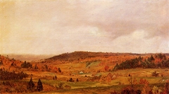 Autumn Shower by Frederic Edwin Church