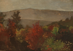 Autumn Tree Tops by Winslow Homer