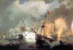 Battle of Navarino by Ivan Aivazovsky