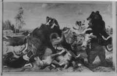 bear hunt by Frans Snyders