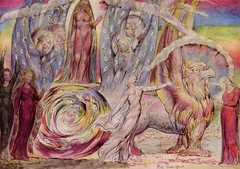 Beatrice Addressing Dante from the Car by William Blake