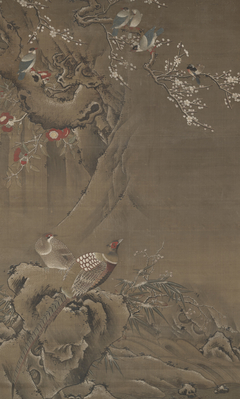 Birds and Flowers of Early Spring by Anonymous