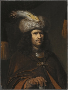 Bust of a Man in a Feathered Turban by Isaac de Jouderville