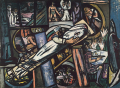 Cabins by Max Beckmann