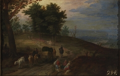 Camino en la montaña by Jan Brueghel the Elder