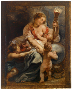 Charity Enlightening the World by Peter Paul Rubens