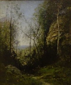 Chemin en montagne by Jean Achard