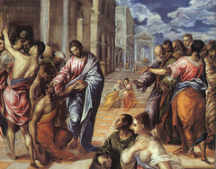 Christ Healing the Blind by El Greco