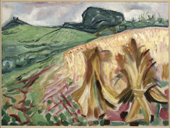 Corn Field by Edvard Munch