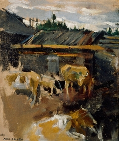 Corral by Akseli Gallen-Kallela