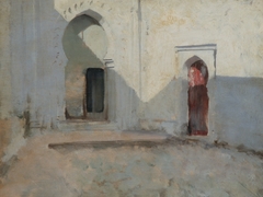 Courtyard, Tetuan, Morocco by John Singer Sargent