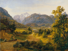 Das Unkental in Salzburg by Anton Schiffer