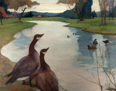 Devoration: Wild Geese by Rowena Meeks Abdy